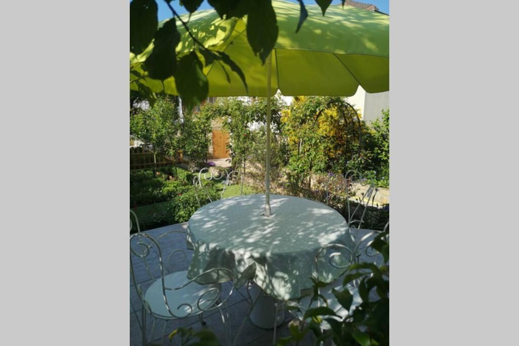 La Roseliere Maison Plain Pied Confortable Belle Decoration Jardin Magnifique 10 Mn A Pied Centre Ville Bayeux Proche Plages Du Debarquement Екстер'єр фото