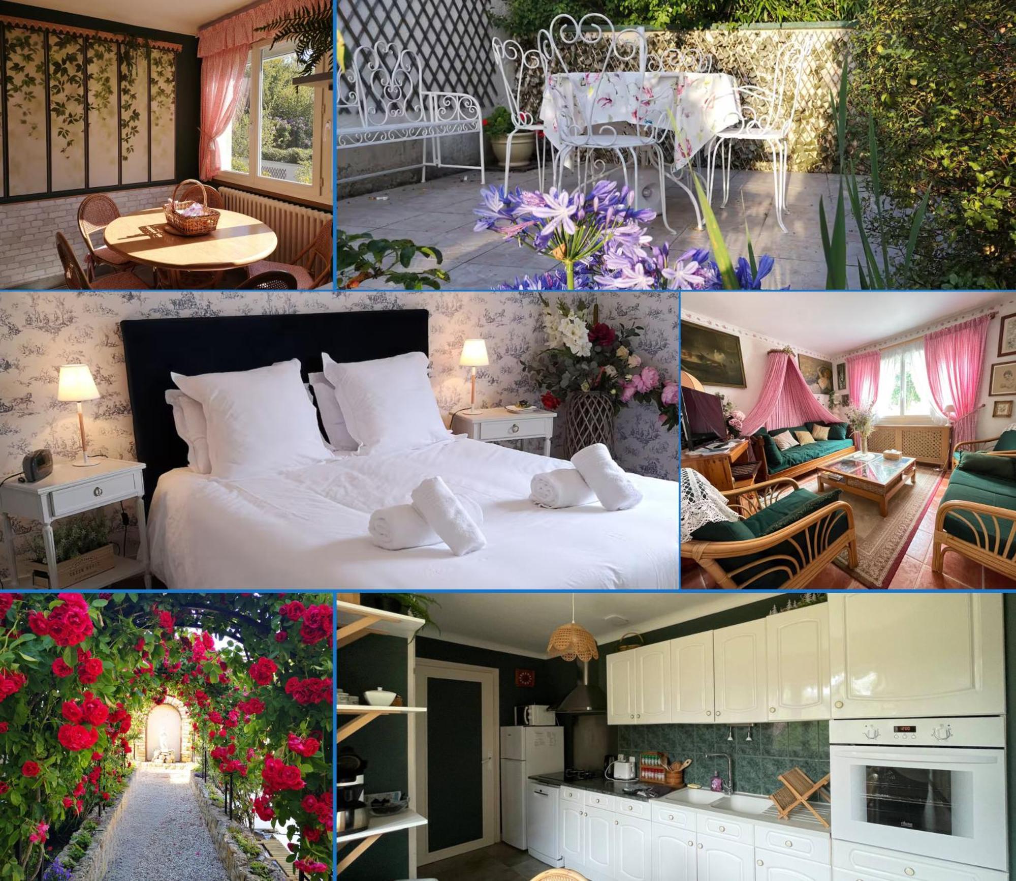 La Roseliere Maison Plain Pied Confortable Belle Decoration Jardin Magnifique 10 Mn A Pied Centre Ville Bayeux Proche Plages Du Debarquement Екстер'єр фото